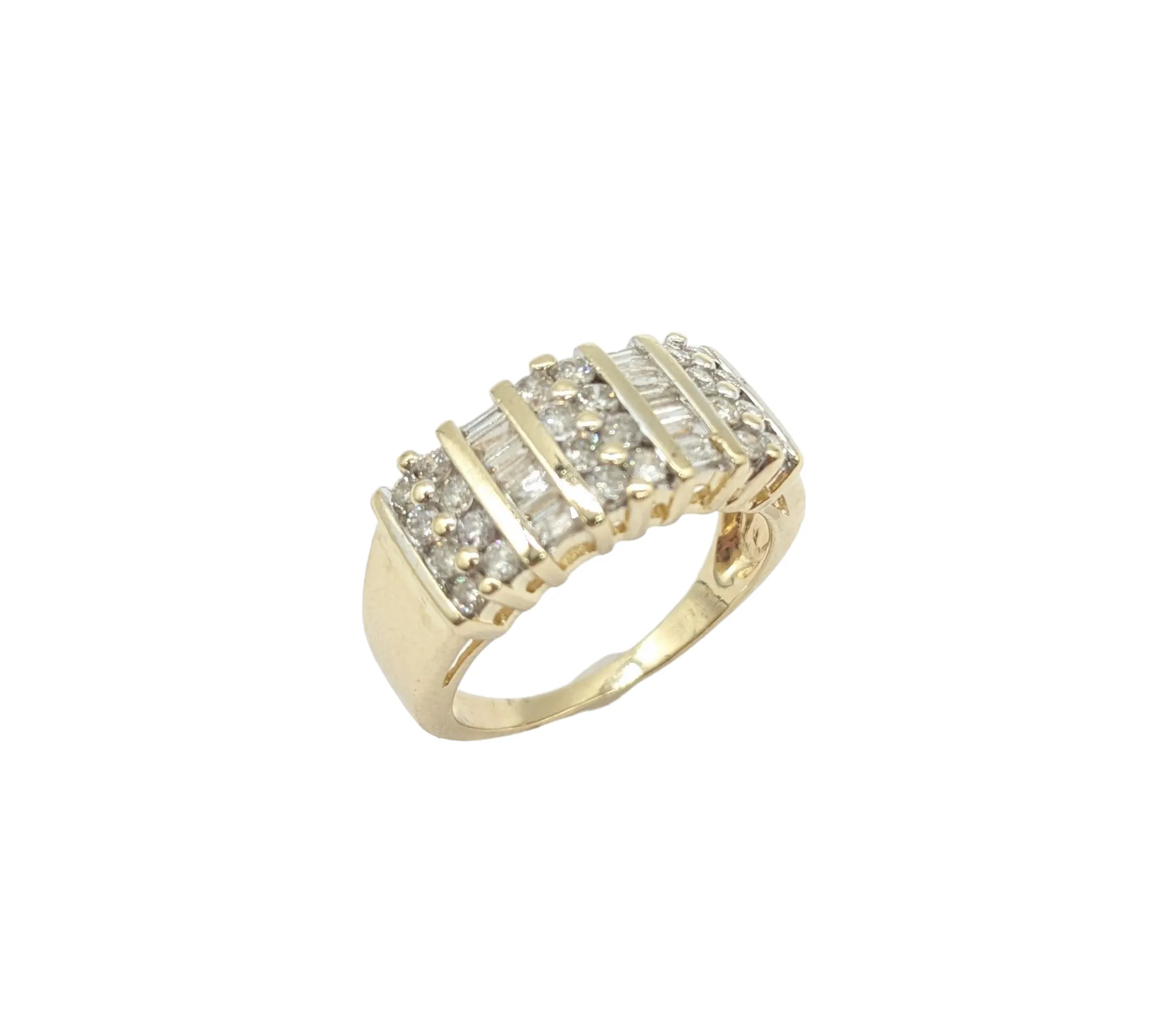 1 Carat Diamond Six Bar Band