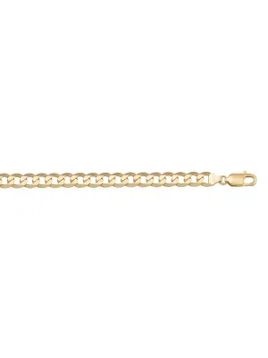 10K Yellow Gold 5.8MM 8" Open Link Bracelet