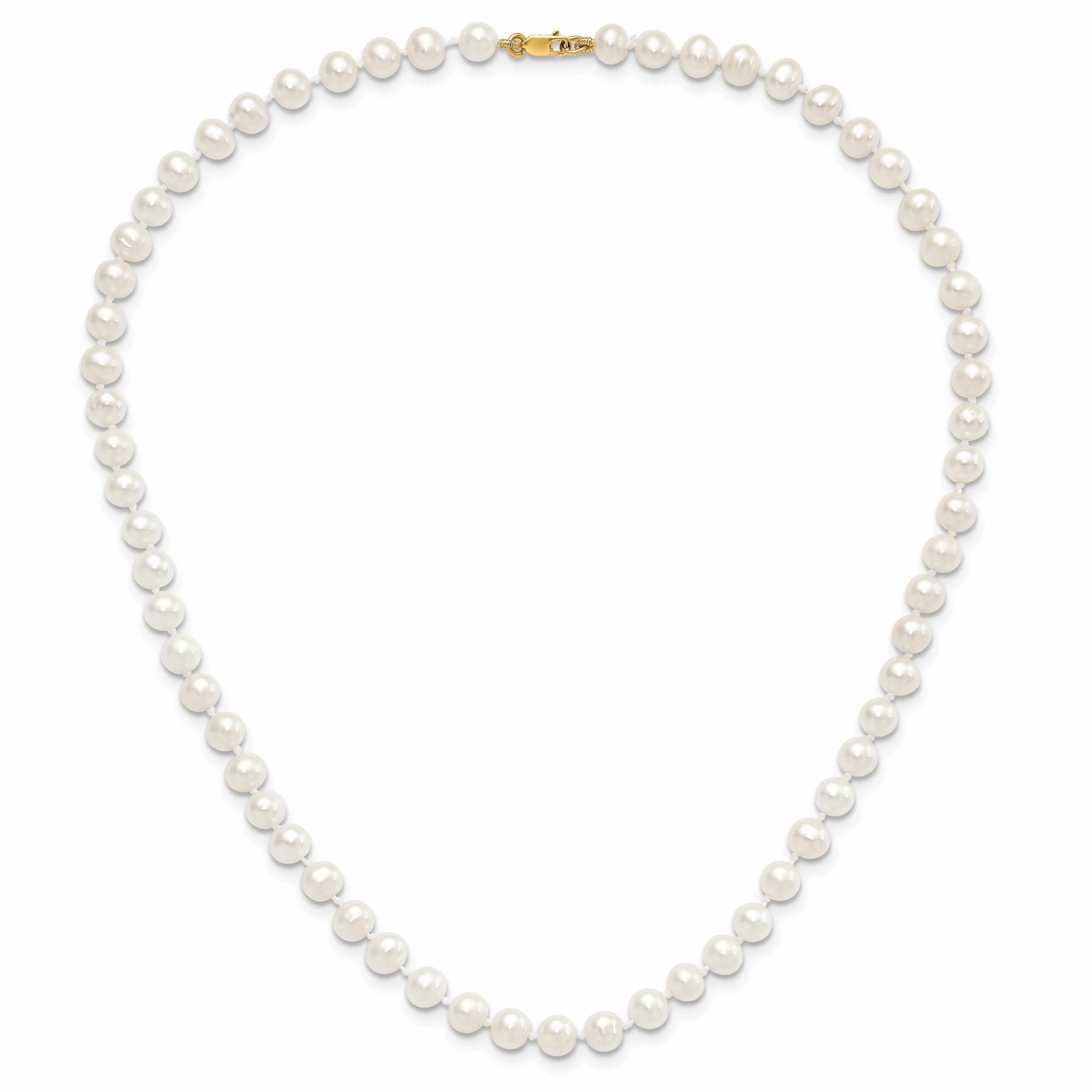 14k FWC Pearl Bracelet Necklace Earrings Set