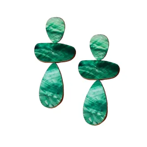 Ana Earrings Emerald