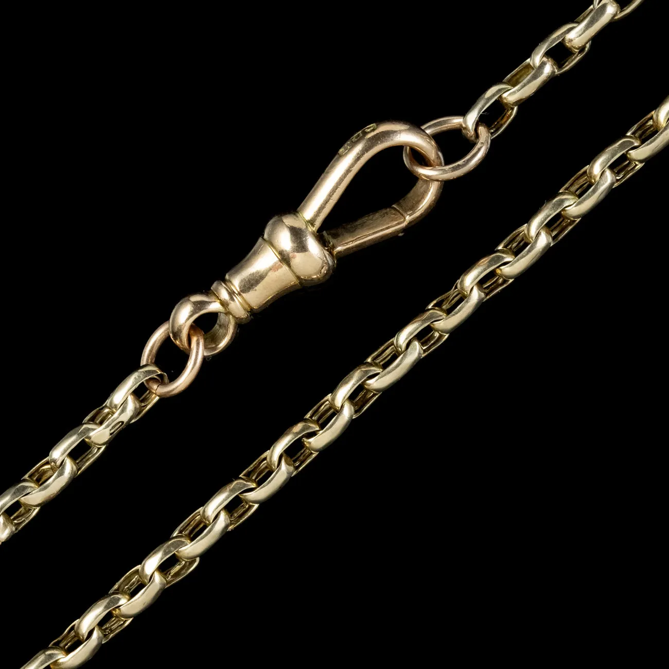 Antique Victorian 9ct Gold Chain Circa 1900