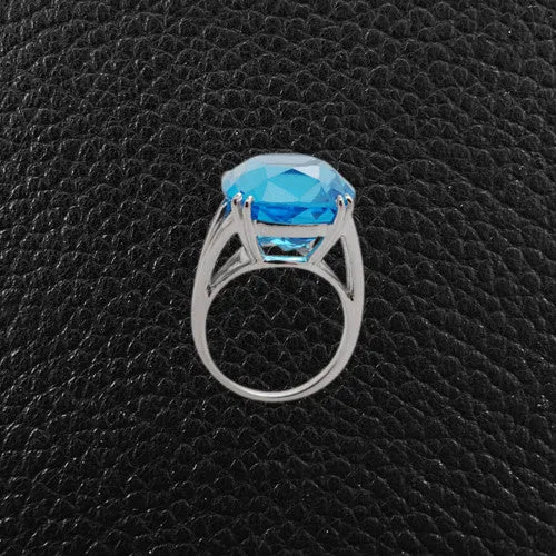 Blue Topaz Ring