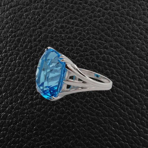 Blue Topaz Ring