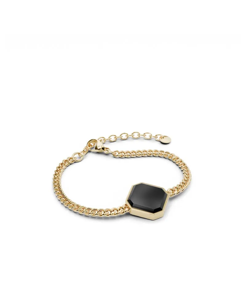 Bundle Armband: Onyx - Gold - Für Sie