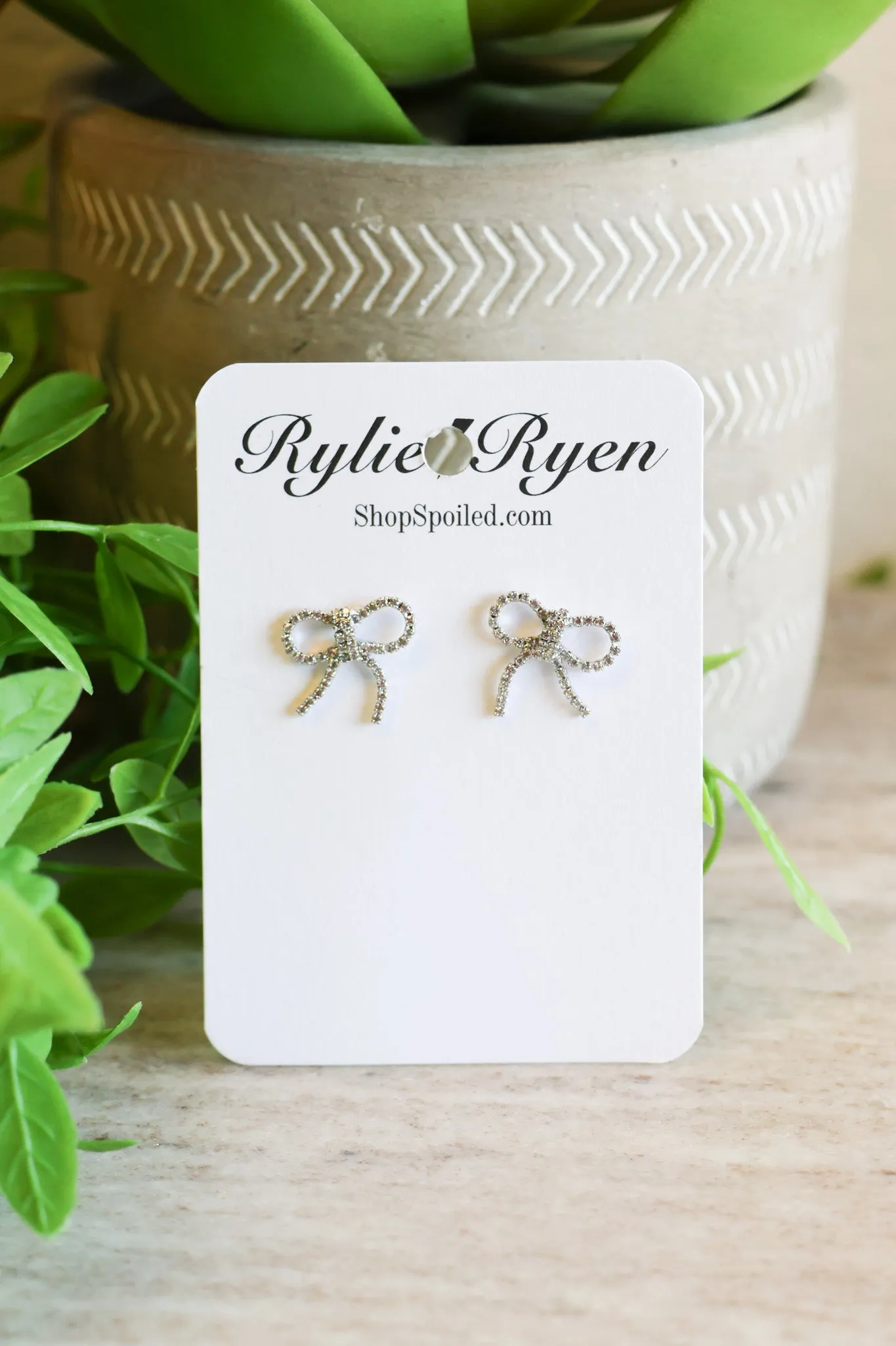 Dainty Bow Earrings