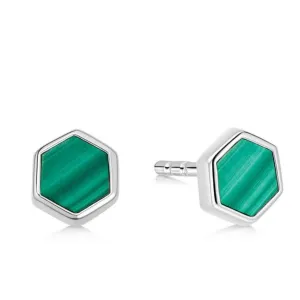 Daisy London Malachite Hexagon ST10_SLV