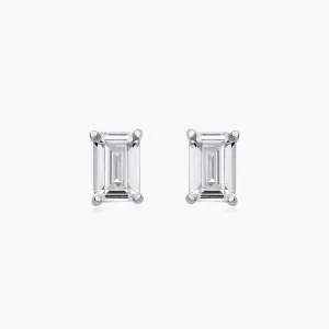 Emerald Cut Studs (Pair)