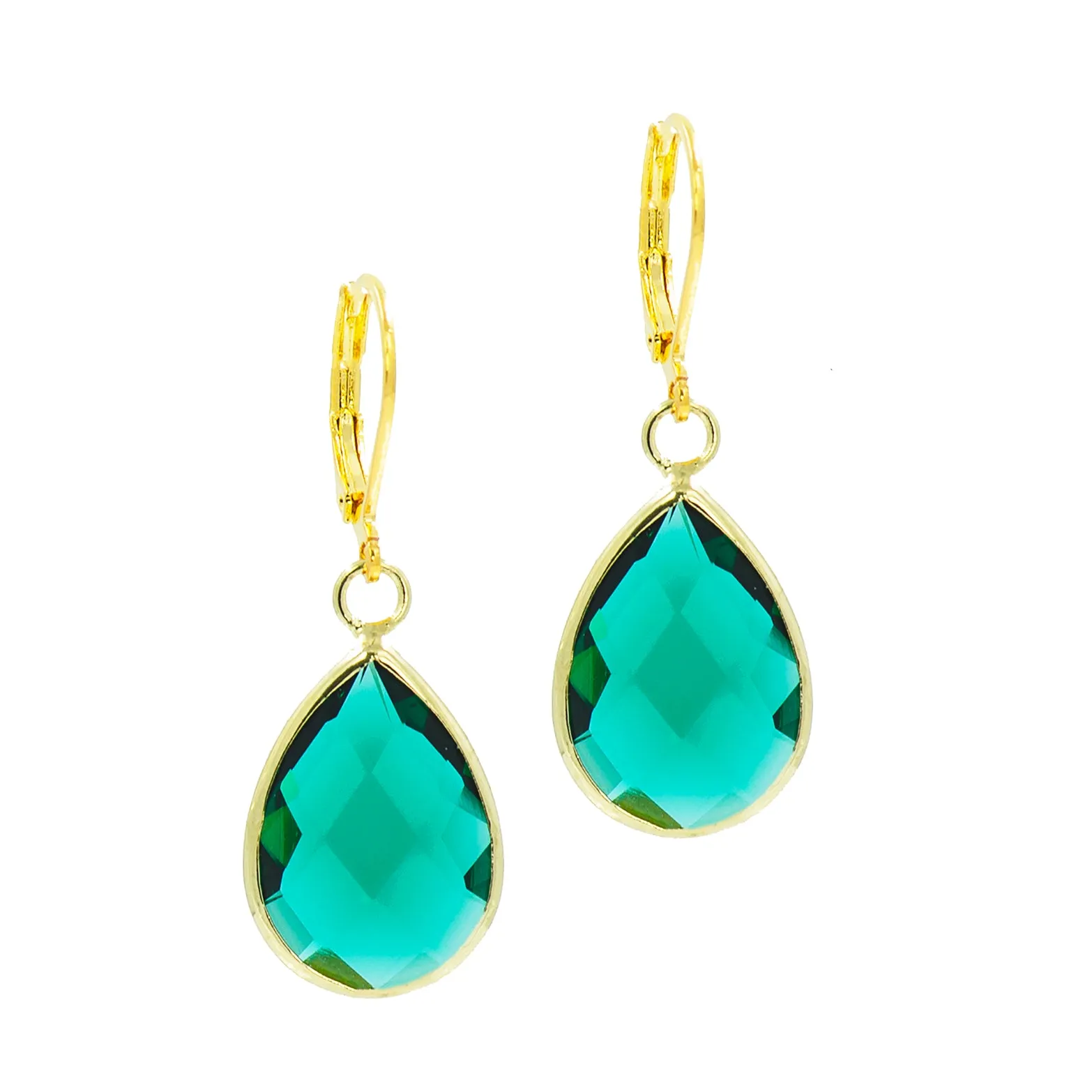 EMERALD EVE STATEMENT EARRINGS