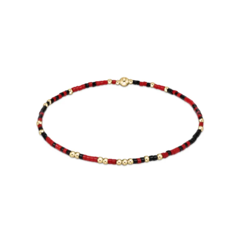 enewton extends - gameday hope unwritten bracelet - bright red-onyx