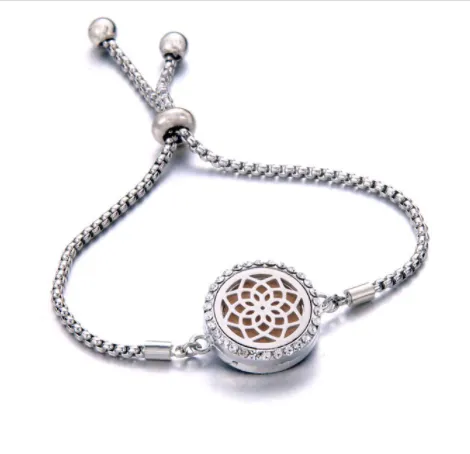 Essential Oil  Diffuser Perfume Locket Bracelet (sold by the piece or dozen)