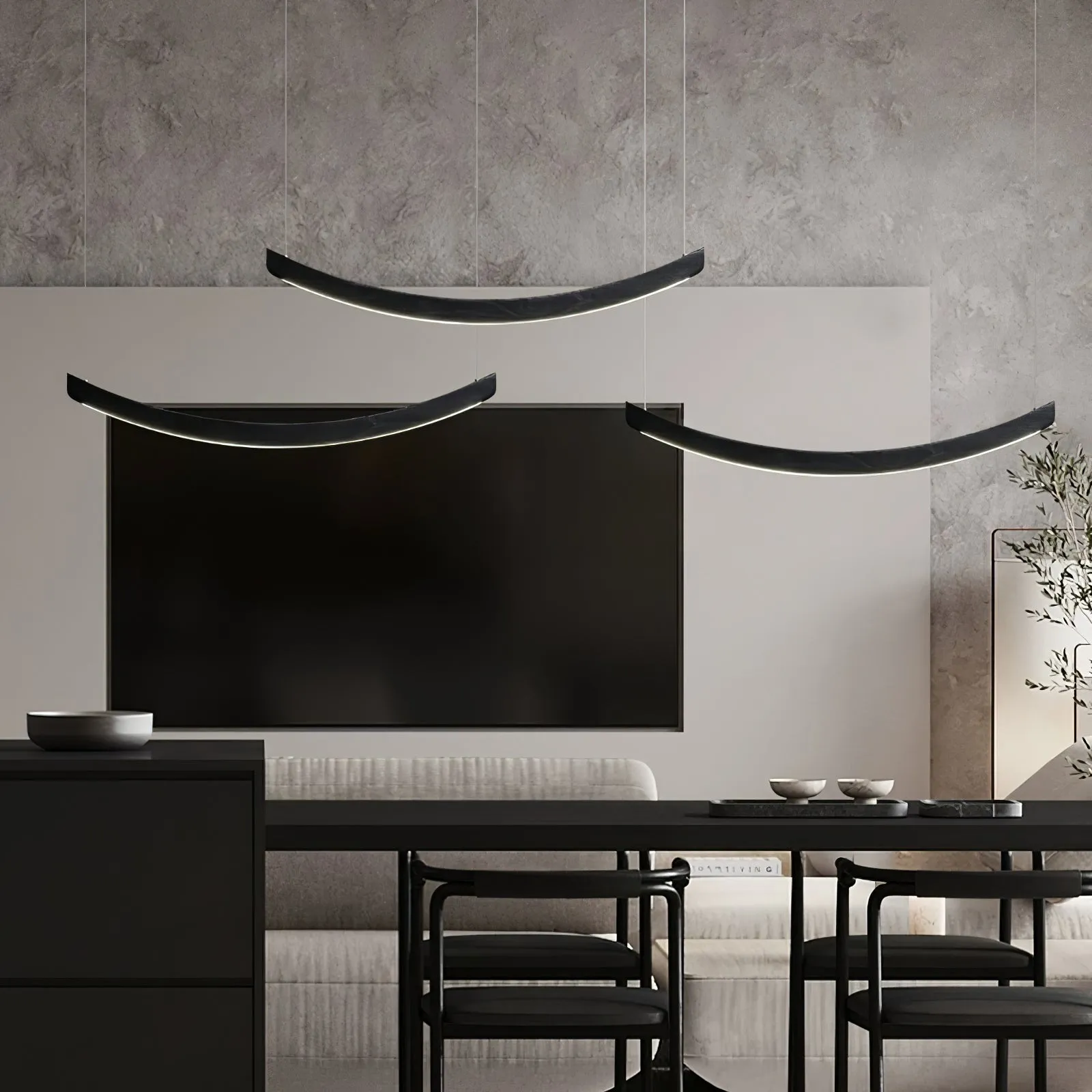 Felix Crescent Pendant Lamp