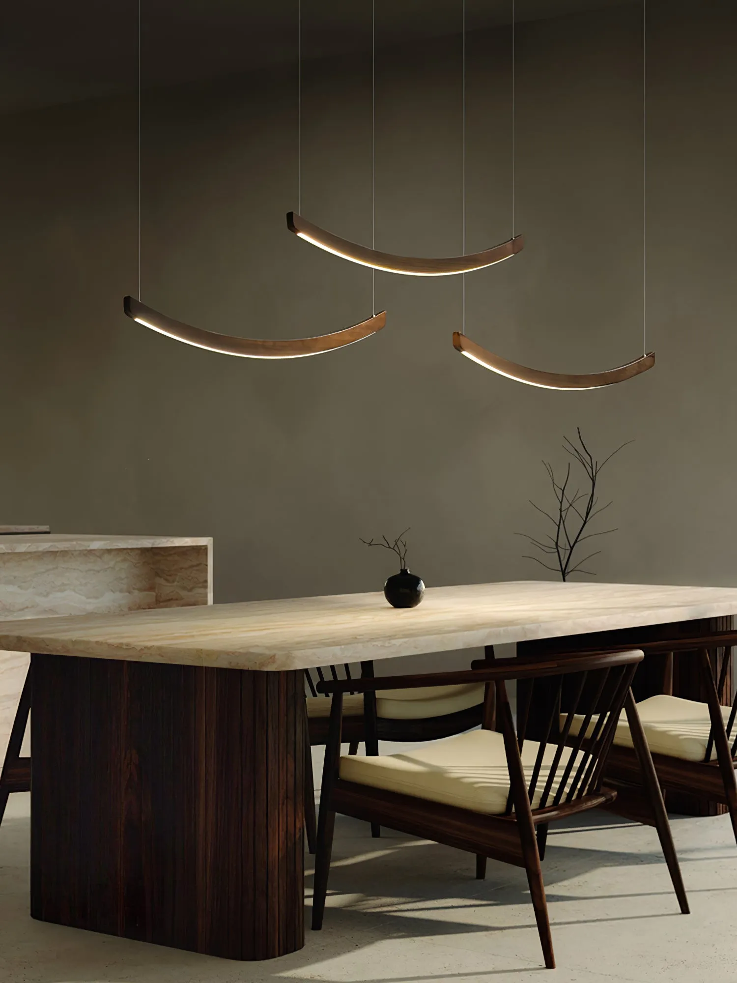 Felix Crescent Pendant Lamp