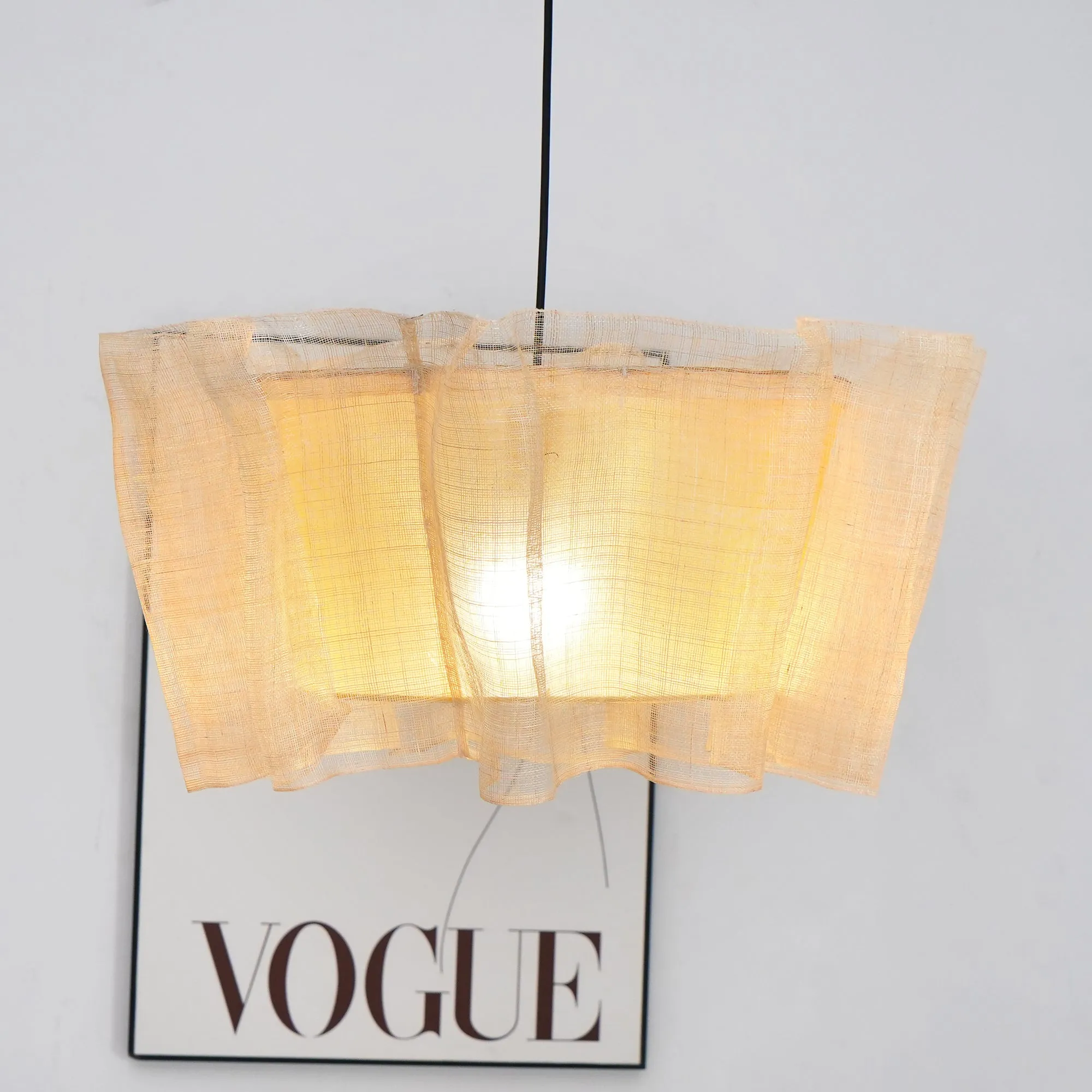 Flaxen Weave Pendant Lamp