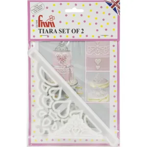 Fondant Icing Cutter Set 2 pack - Tiara*