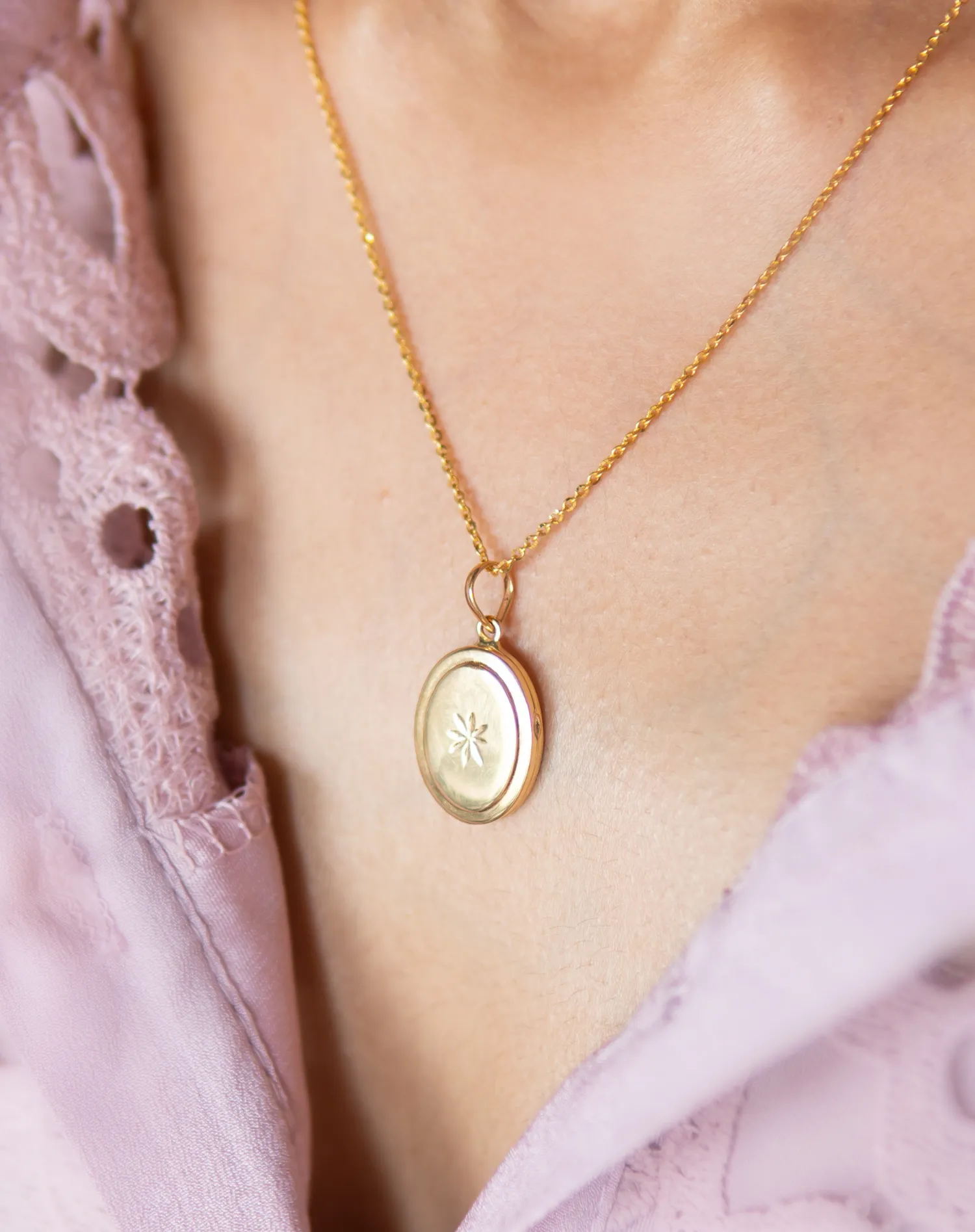 Golden Memories Locket