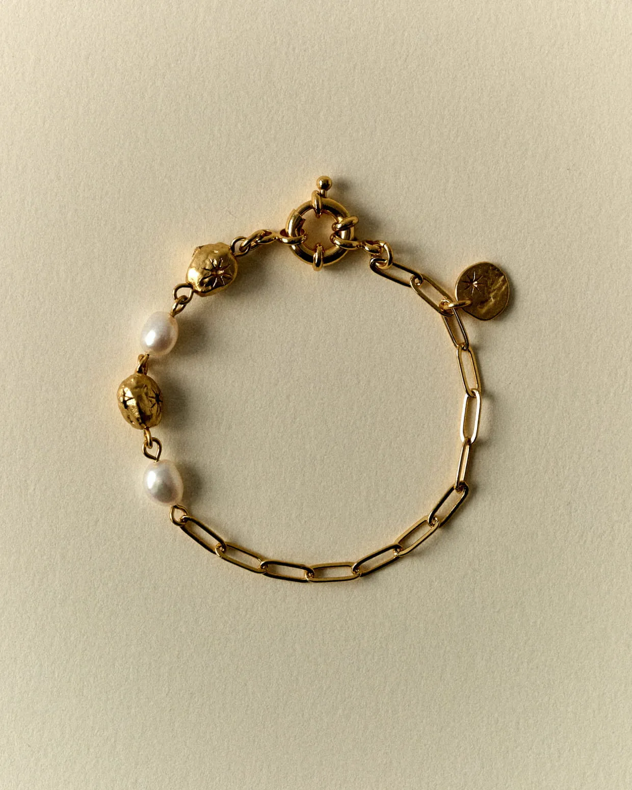 Koraa Pearl Bracelet Gold