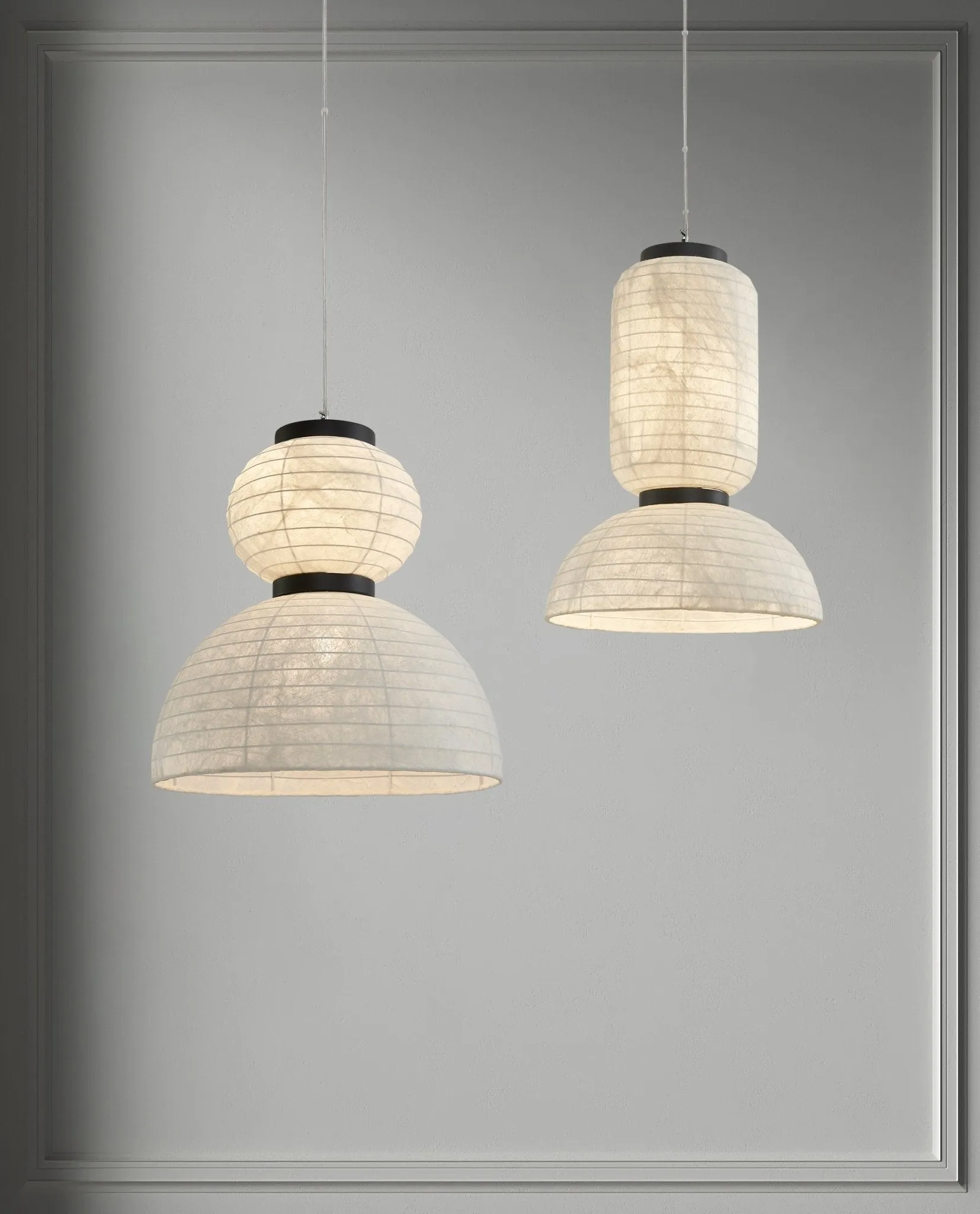 Modern Silk Pendant Light