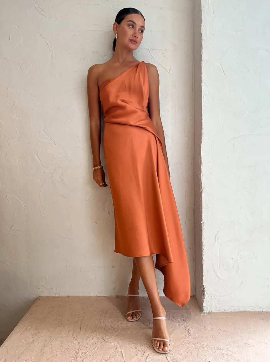 One Fell Swoop Pearl Dress in Sienna