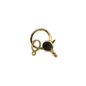 Onyx | 18kt Charm Connector Clip | Ready To Ship