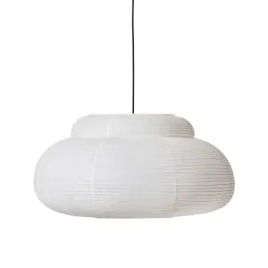 Papier Single Pendant Lamp 80 - White