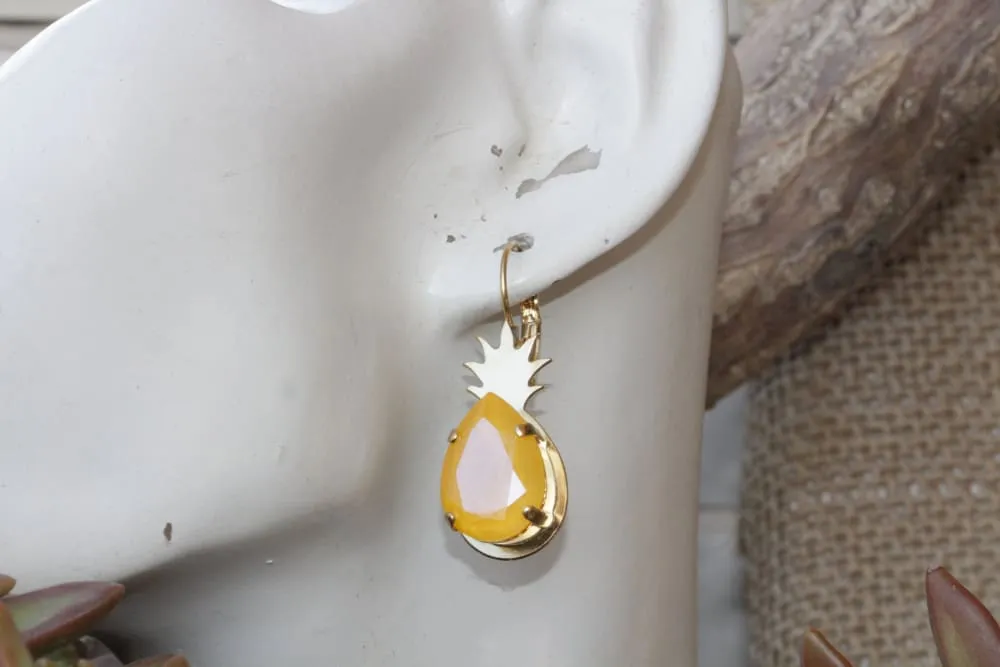 PINEAPPLE EARRINGS