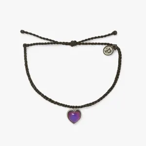 Pura Vida Heart Mood Charm Bracelet