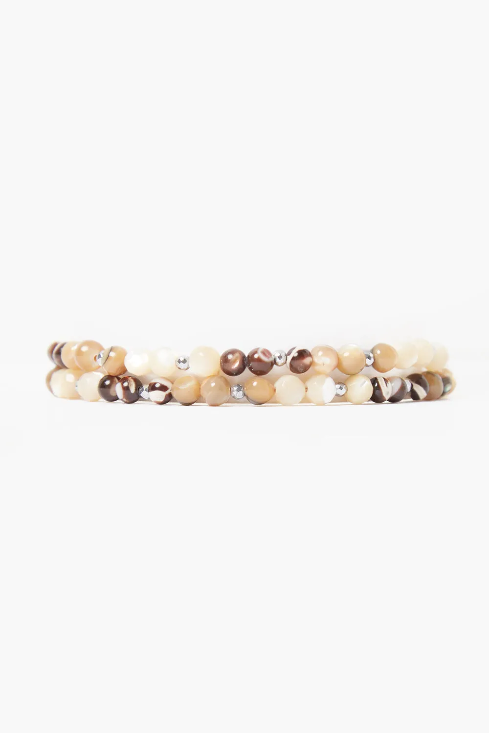 Rio Naked Wrap Bracelet Natural Mix