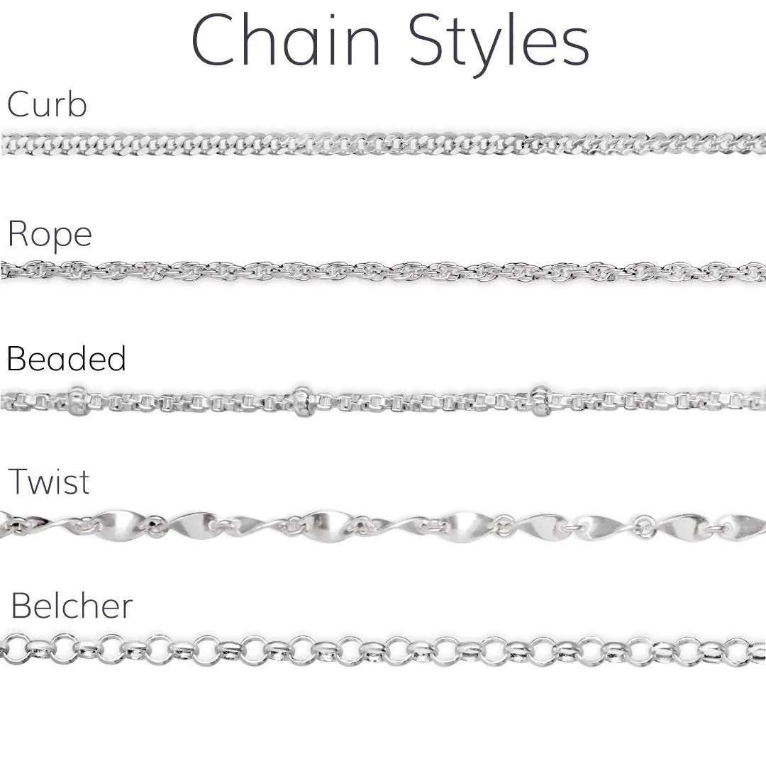 Rope Chain White Gold