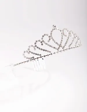 Silver Princess Tiara Crown