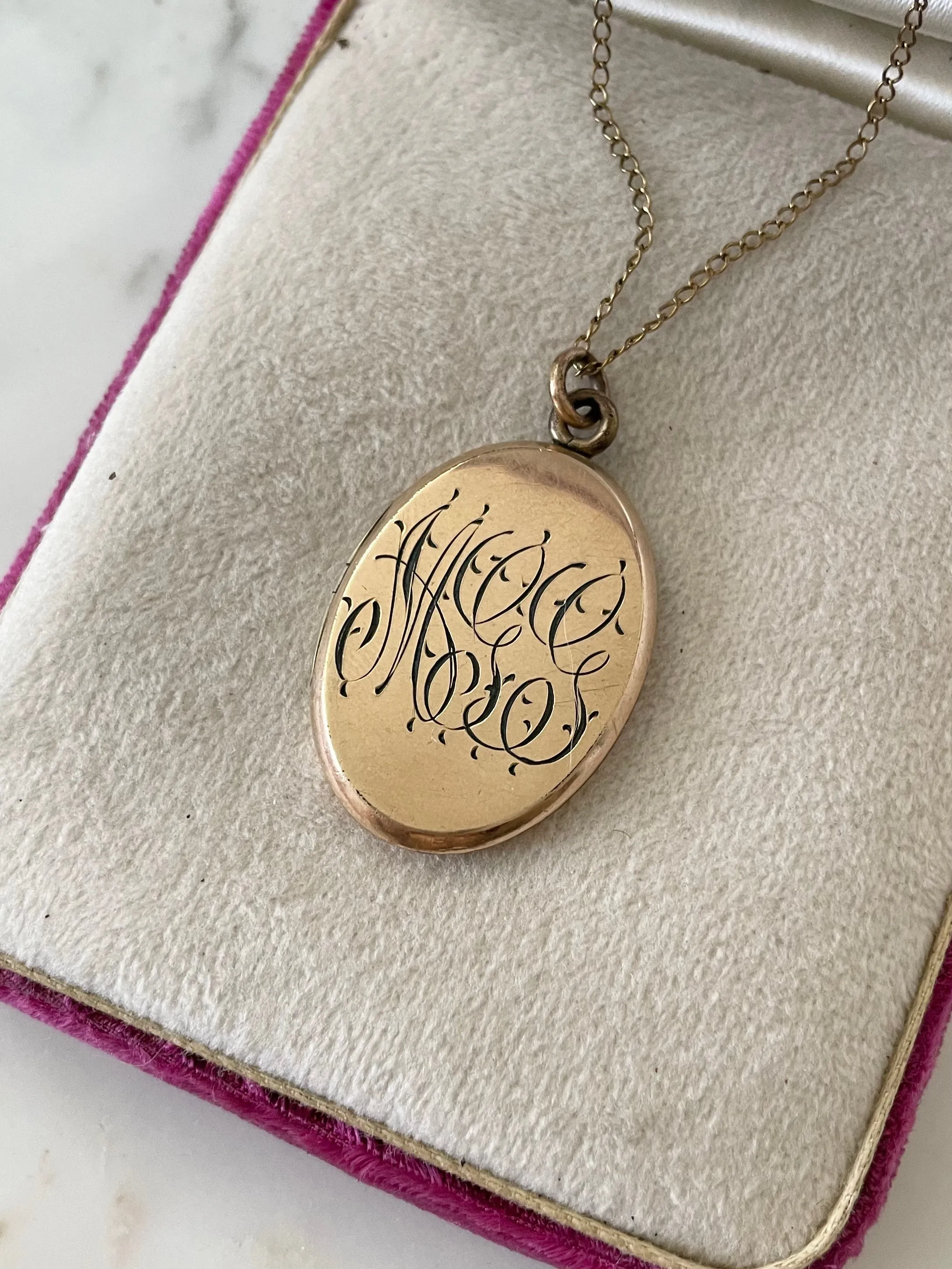 Victorian 12K Gold-fill Locket