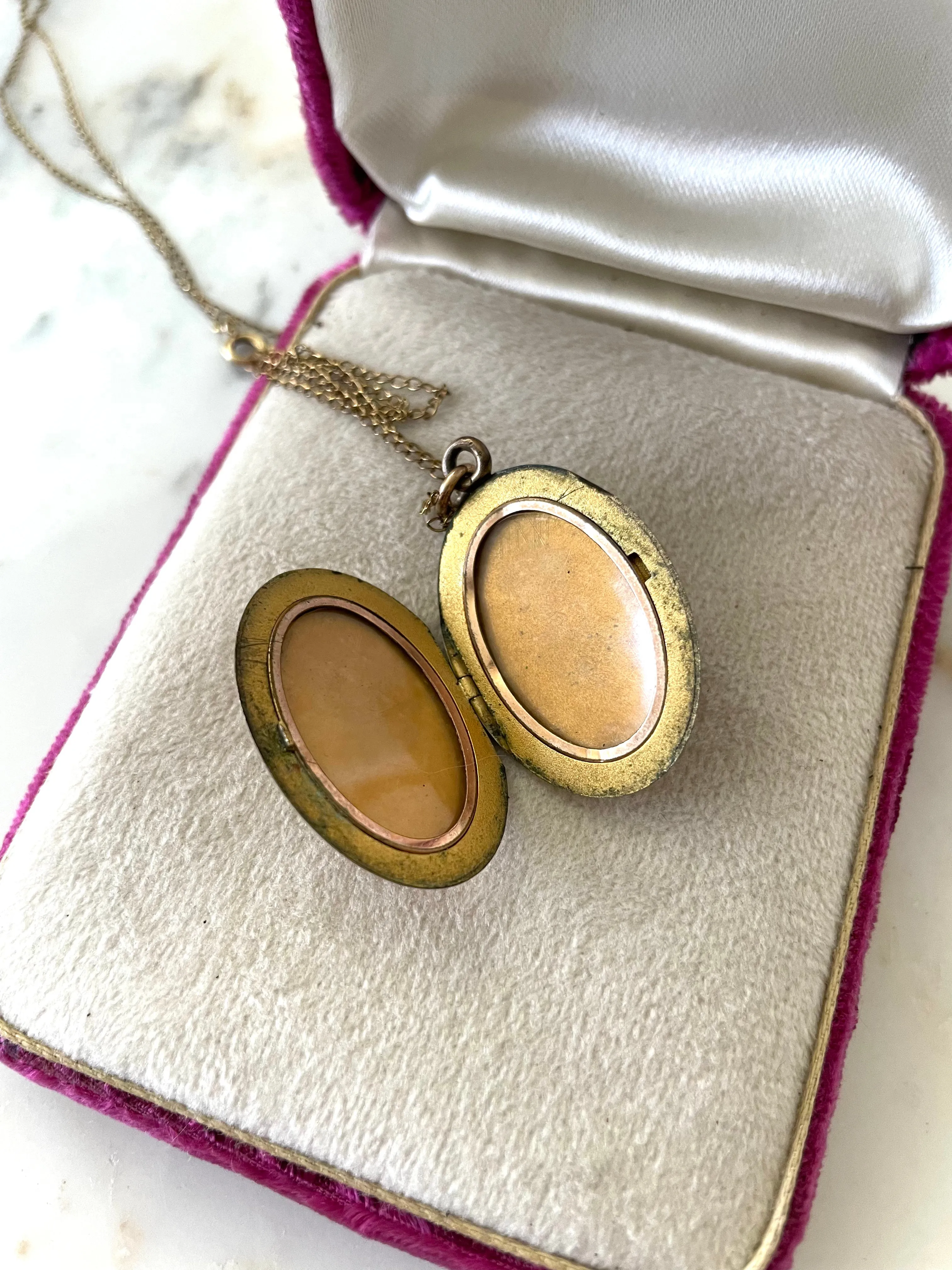 Victorian 12K Gold-fill Locket