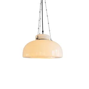 White Glass Pendant Lamp