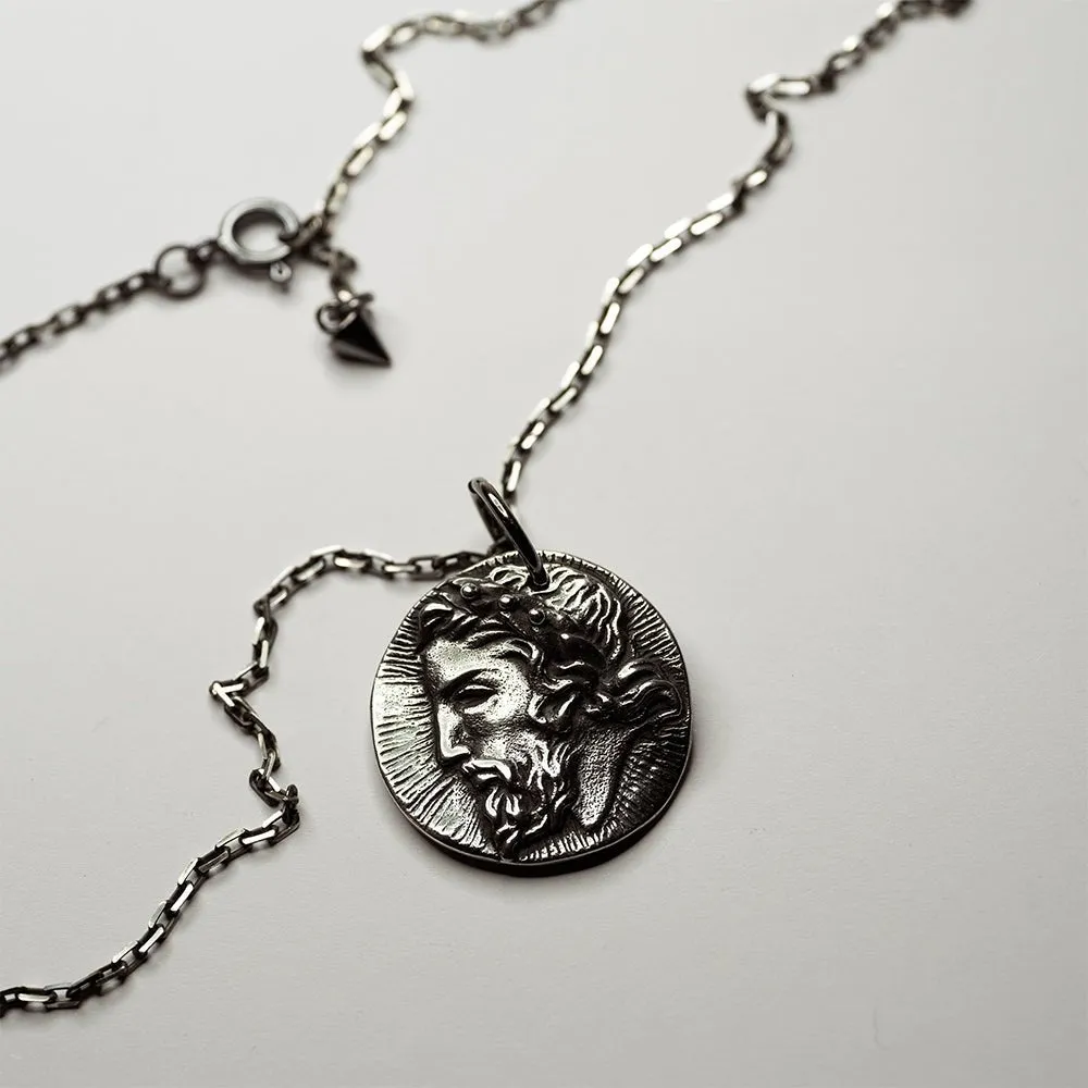 Zeus coin pendant